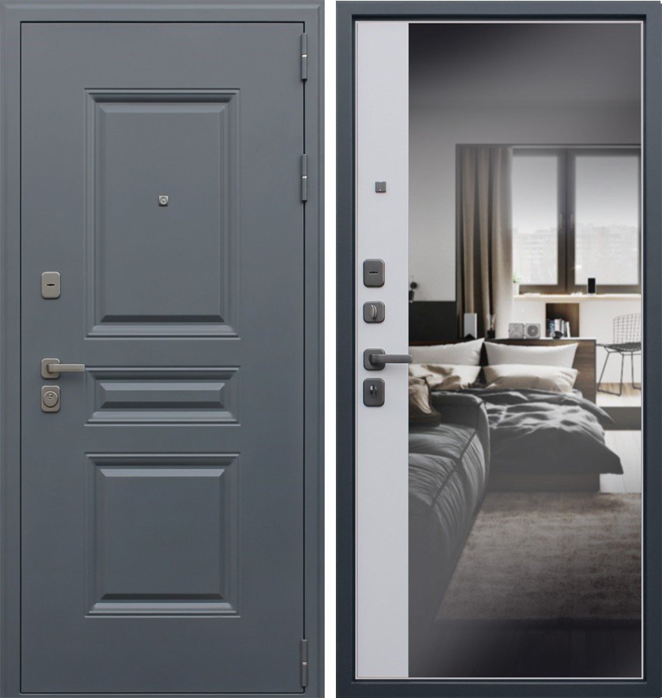 Дверь Барселона Большое зеркало капучино" ZB 853-2 DIS006684