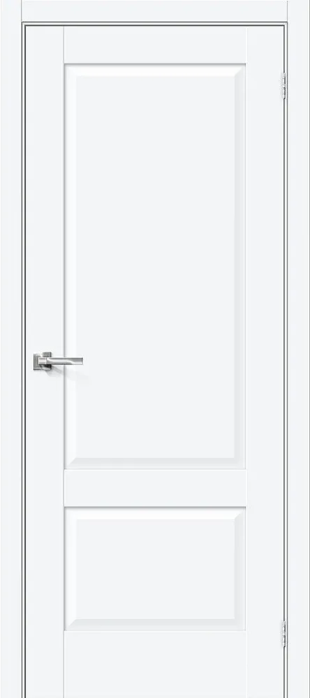 Фото Межкомнатная дверь Прима-12 White Silk BR5540